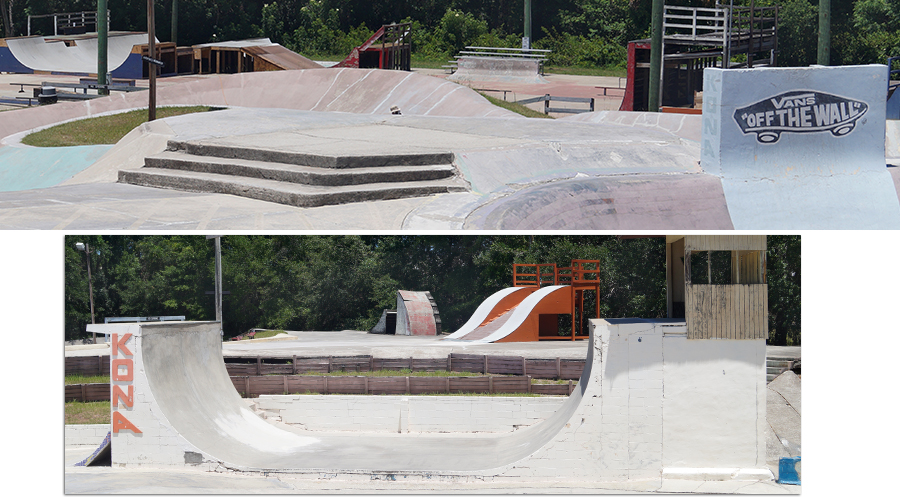 kona skate park features