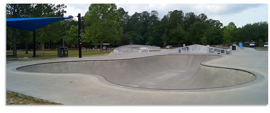 bowl at possum creek skatepark