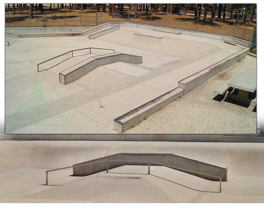roll ins and smooth transitions surround the quincy skatepark