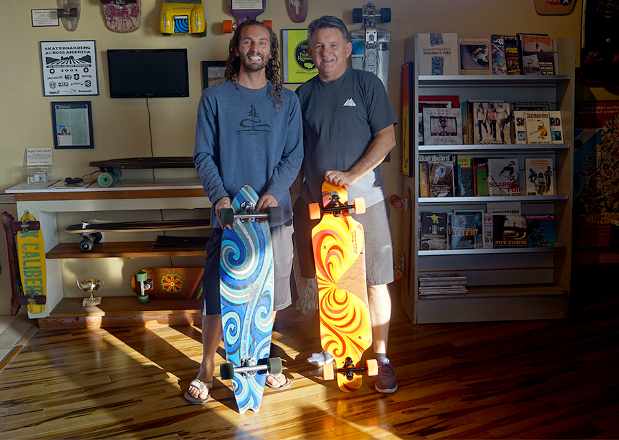 owner of morro bay skateboarding museum and owner of lost coast longboarding