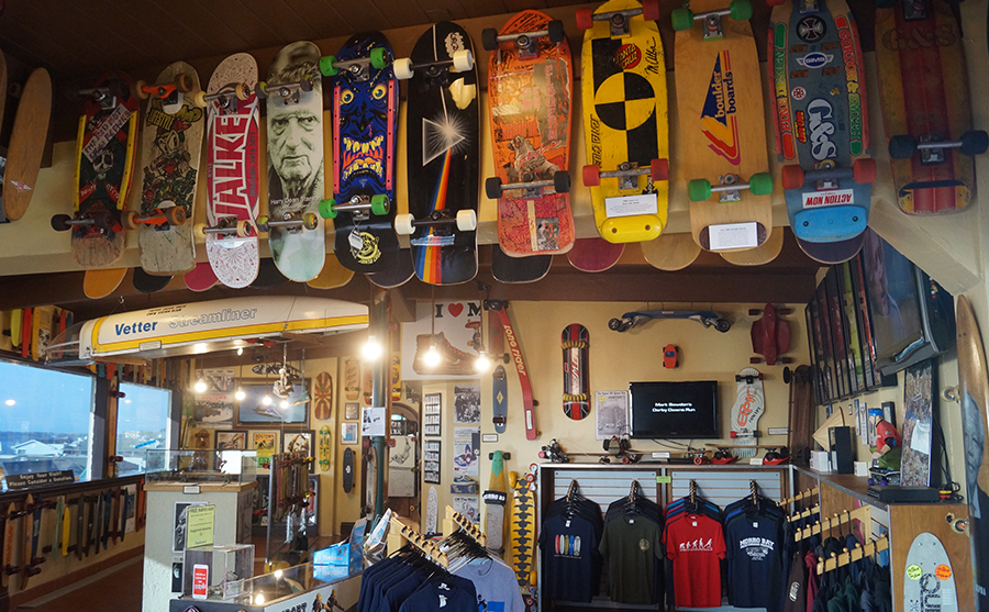 morro bay skateboard museum collection