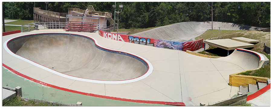 kona pool at the kona skate park