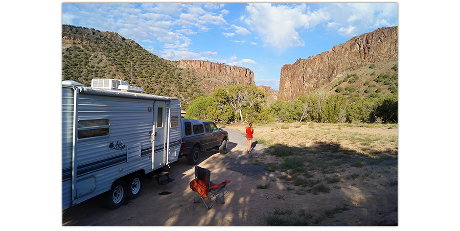 camping at diablo canyon recreation area