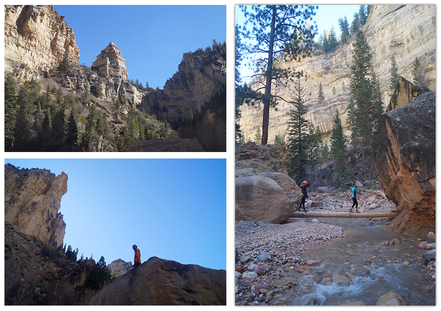 hiking conditions in ashdown gorge