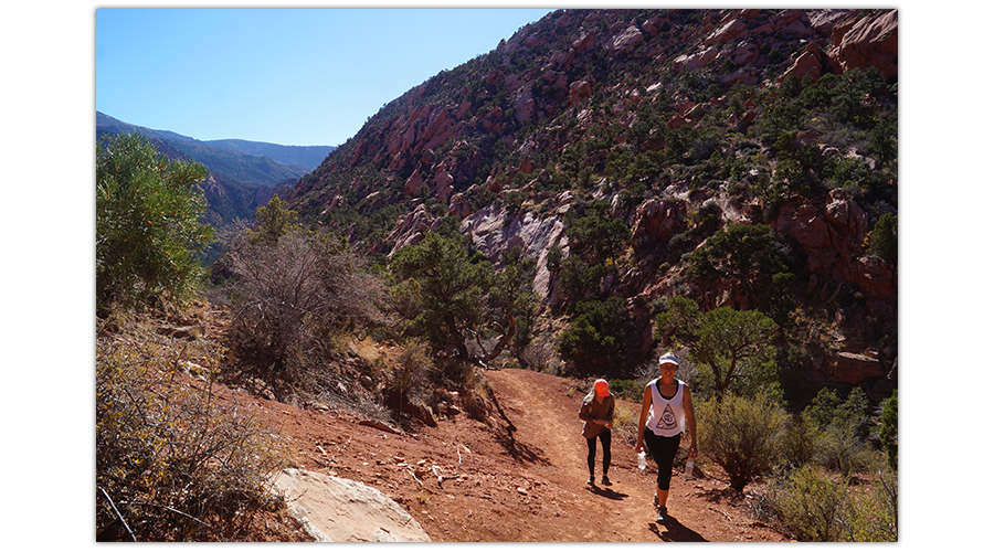 red hollow trail ascent