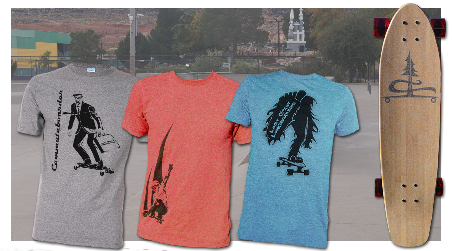 lost coast longboarding hand crafted longboards and t-shirts
