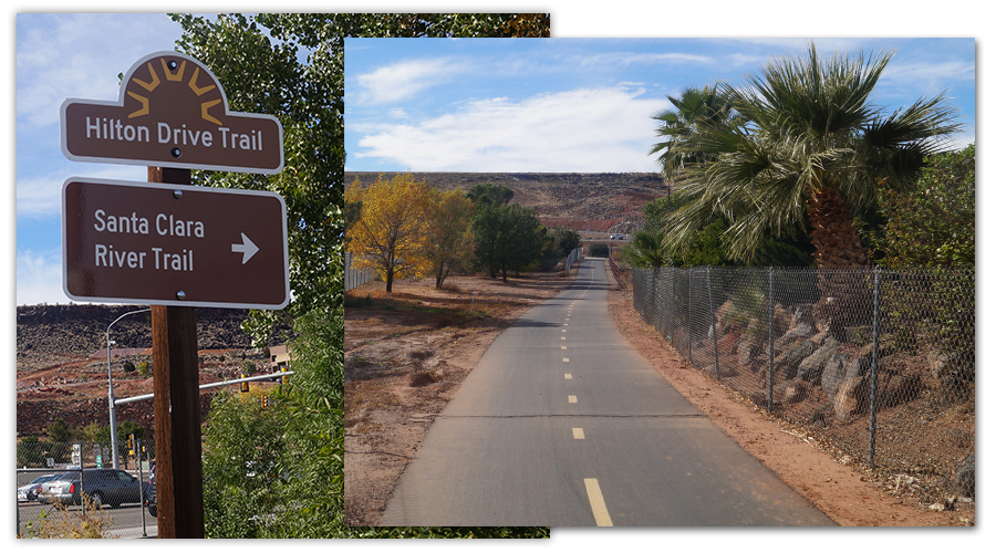 santa clara river trail in saint george utah