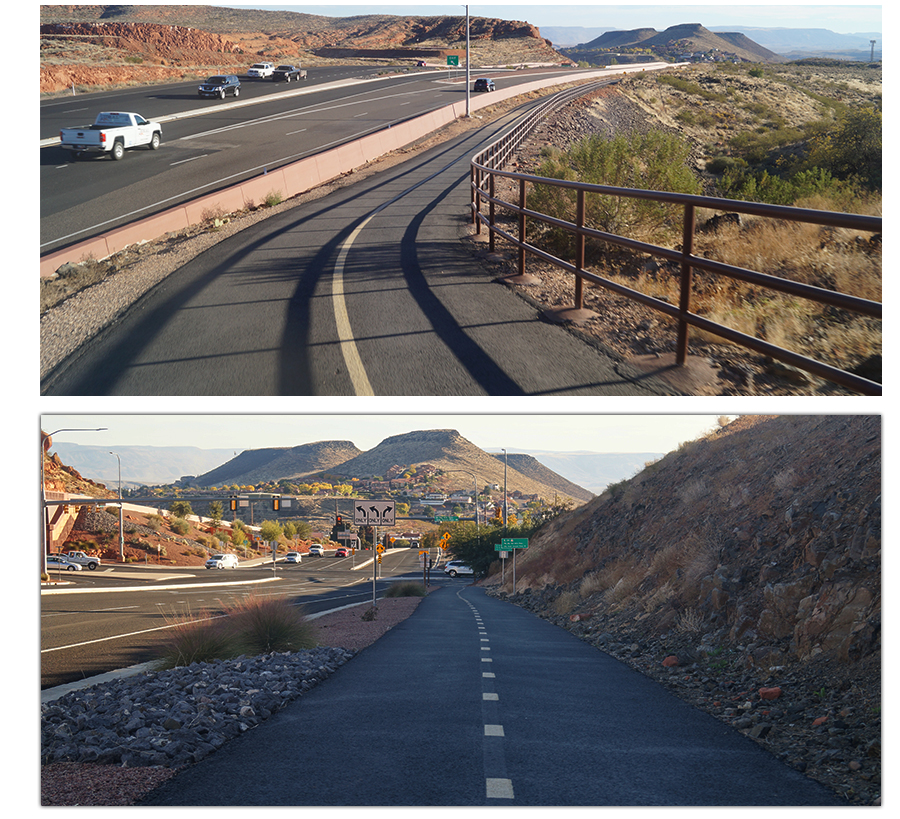 downhill path by chuckwalla