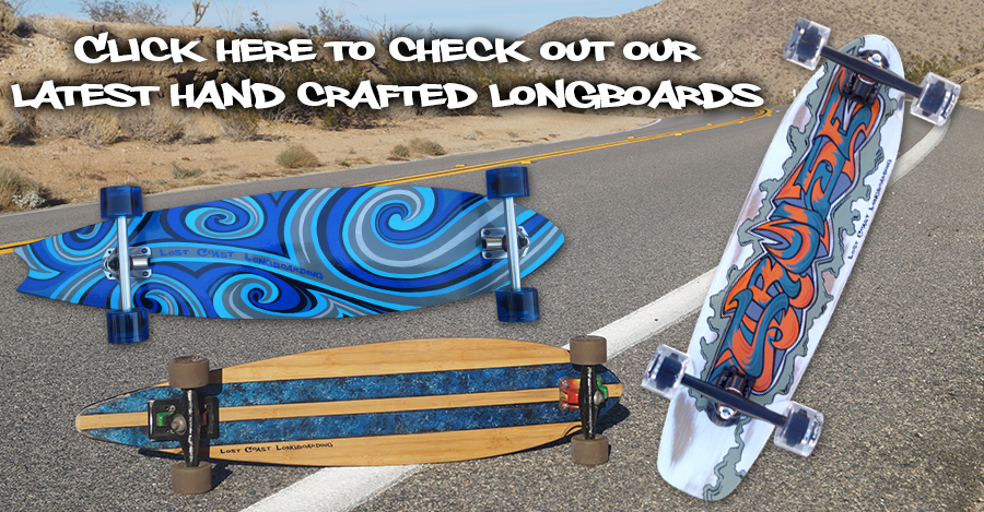 lost coast longboarding hand painted longboards