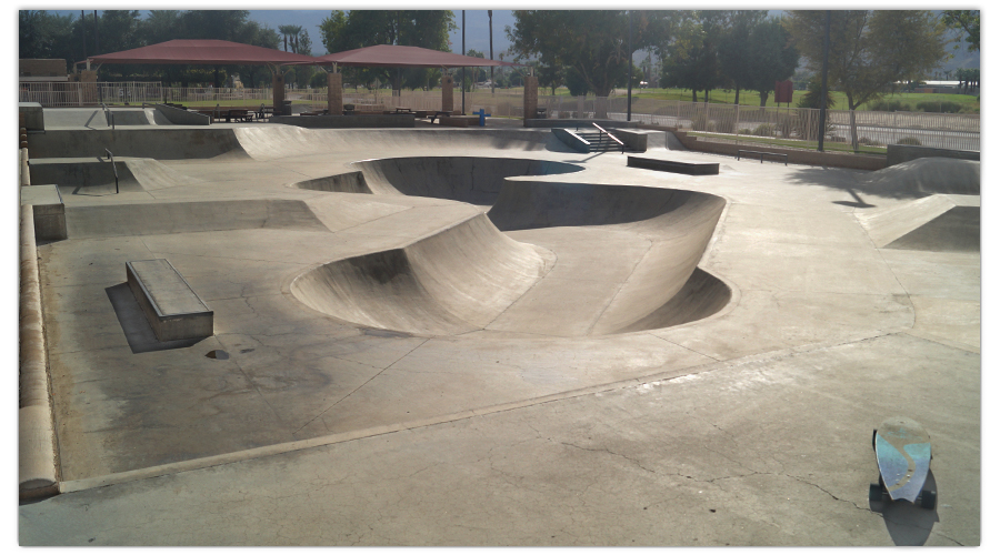 Civic Center Skate Park Bowl