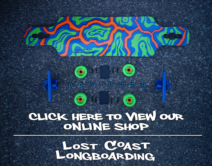 Lost Coast Longboarding Hand Painted Longboards