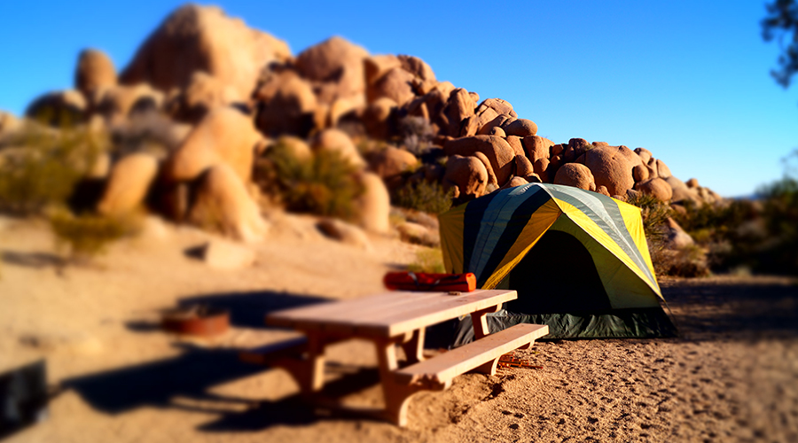 site at white tank campground