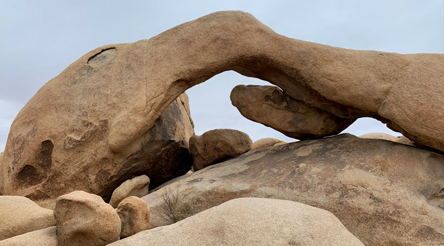 the infamous arch rock formation 