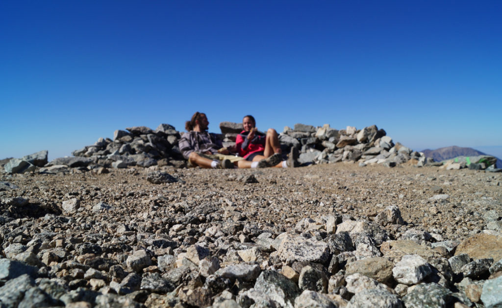 shane and katie on mt baldy