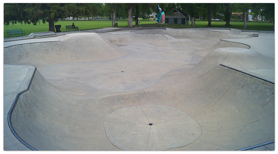 Bowl 2 Jordan Skatepark Salt Lake City