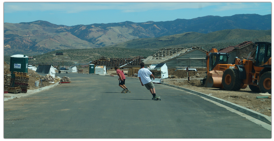 Longboarding in Reno Nevada