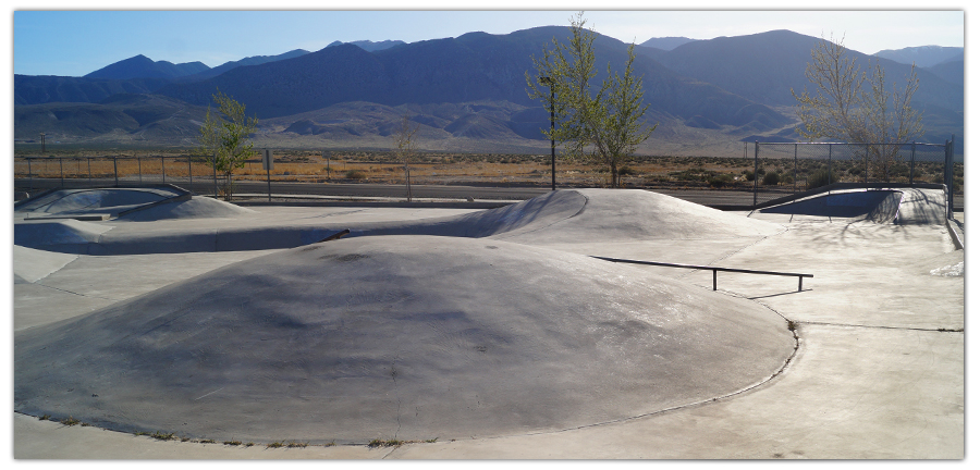 smooth features at the skate park in hawthorne