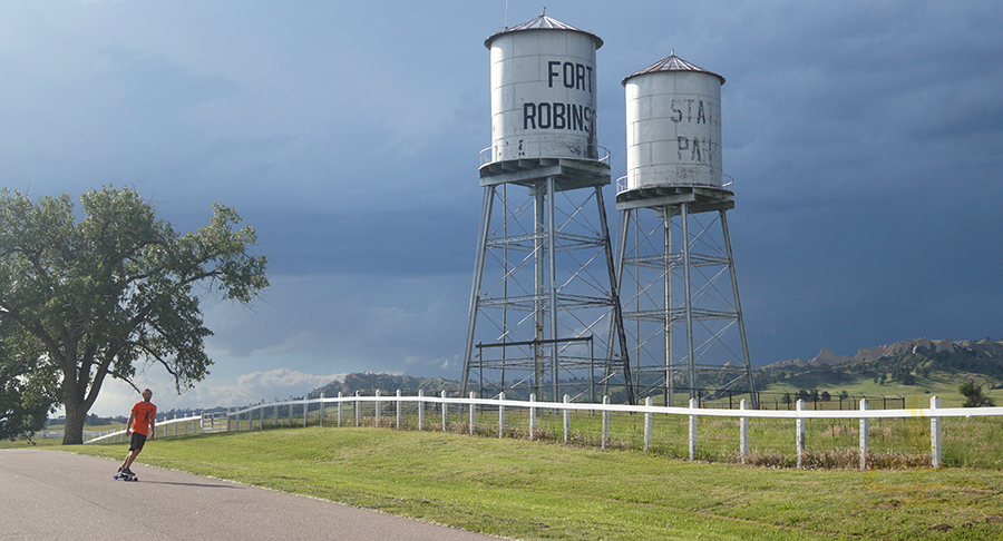 longboarding at fort robinson