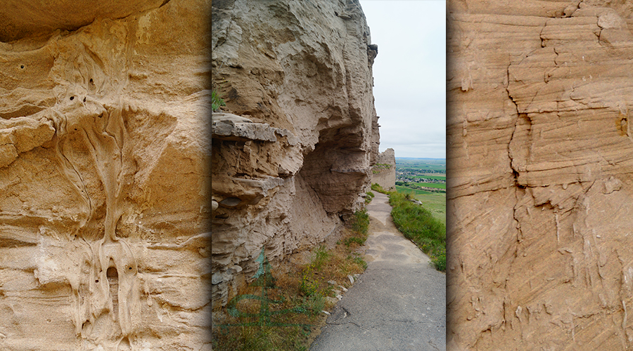 walls of the bluffs at scottsbluff national monument