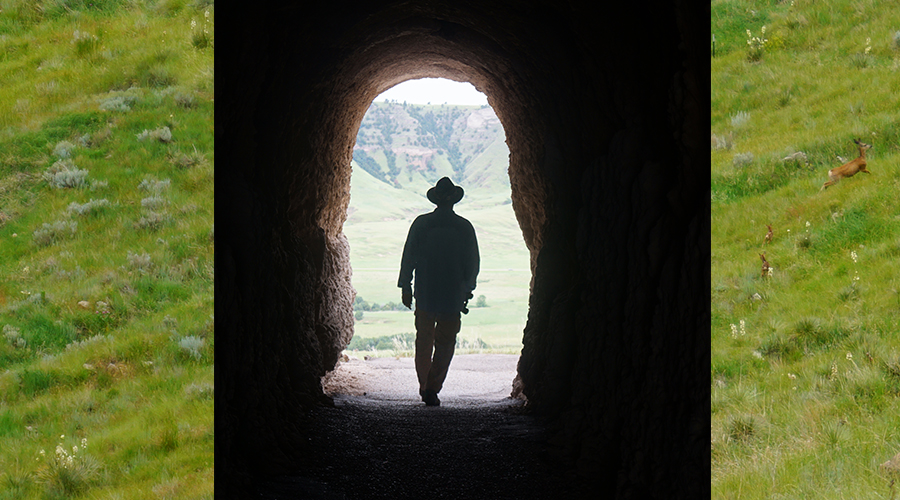 tunnel at scottsbluff national monument