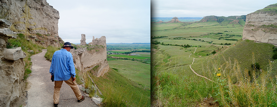 vast view from scottsbluff national monument