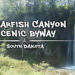 beautiful waterfall on spearfish canyon scenic byway