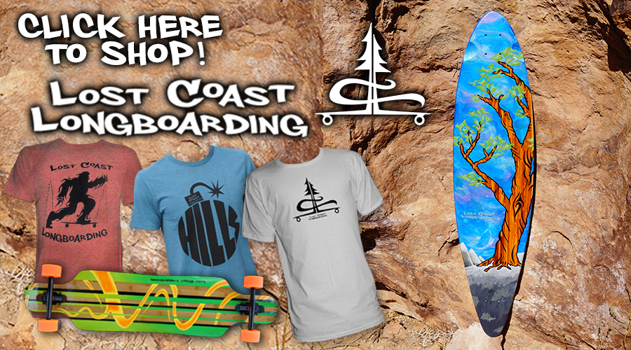 lost coast longboarding hand crafted longboards and t shirts