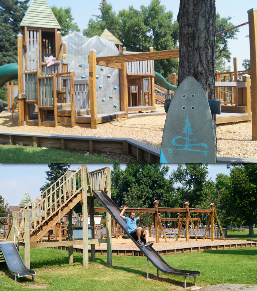 community park in big timber playground