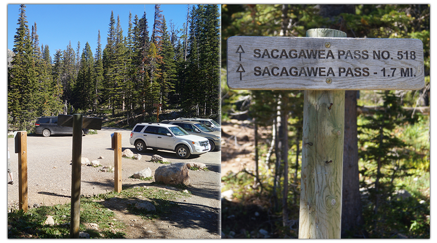 sacagawea peak trailhead