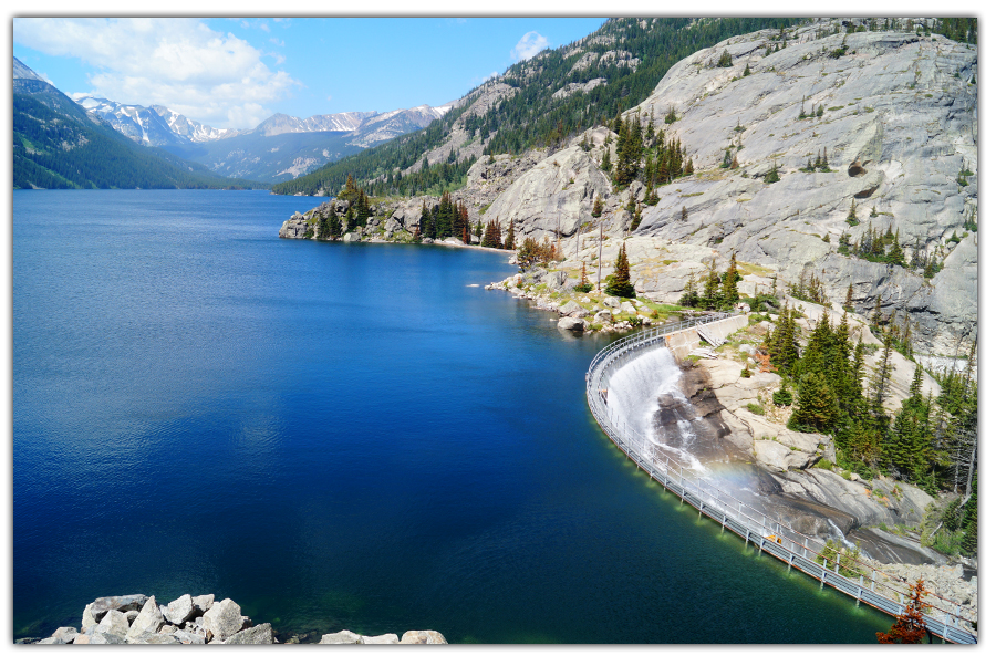 view of mystic lake