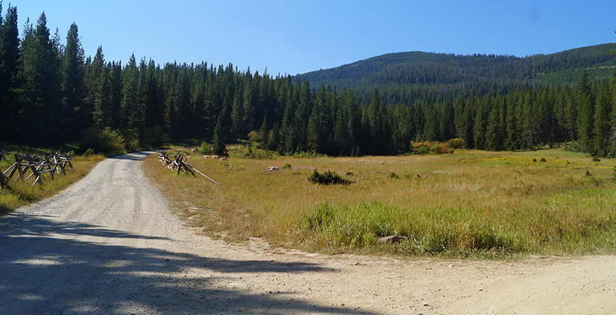 camping near bozeman in hyalite canyon