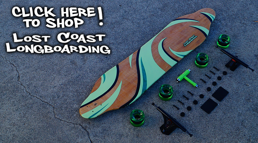 lost coast longboarding hand painted longboards