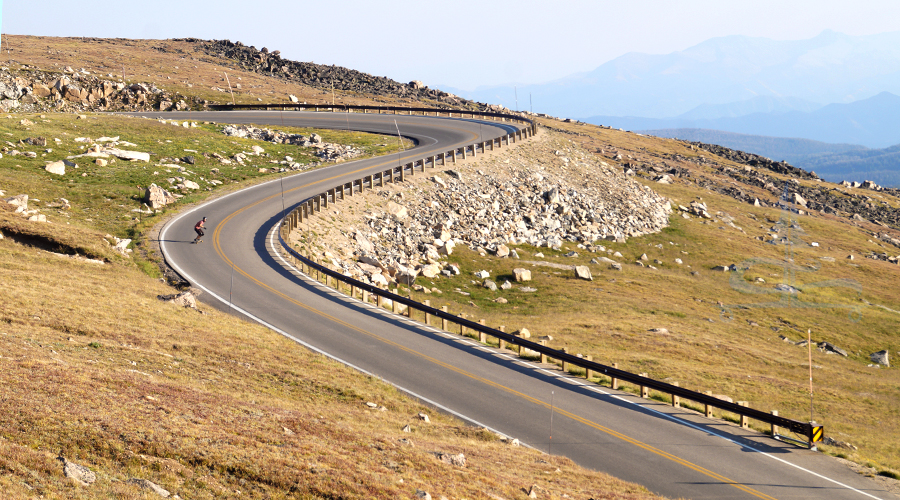 Longboarding Beartooth Highway