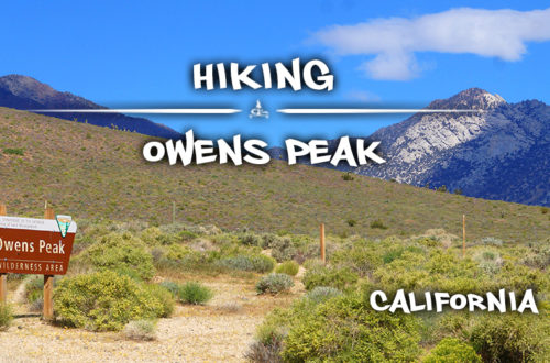 owens peak and the blm sign