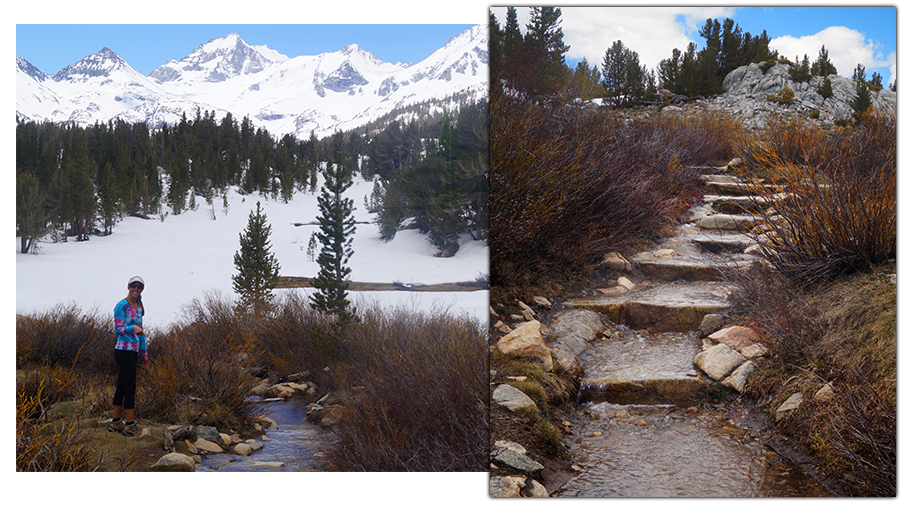 little lakes valley trail flooded