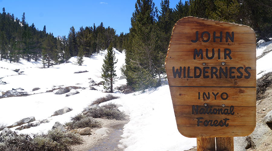 entering the john muir wilderness