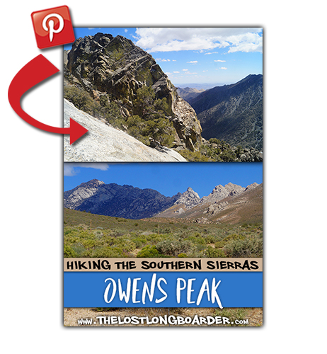 save this hiking owens peak article to pinterest by clicking here