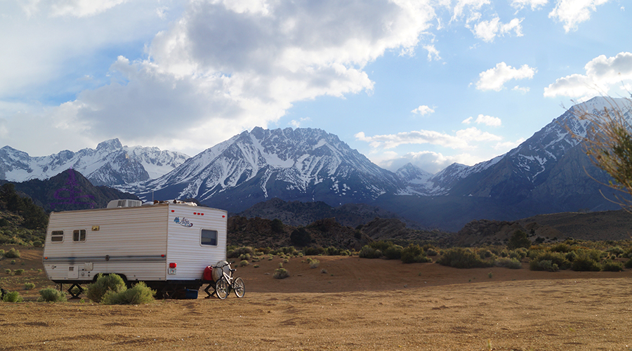 free camping at the buttermilks