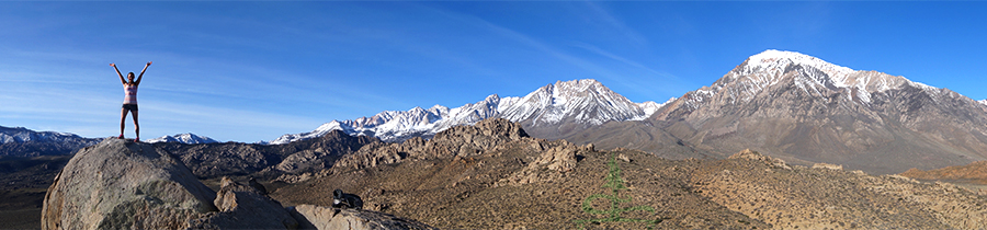 climbing at the buttermilks