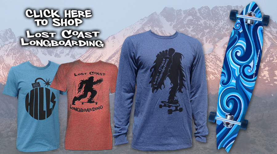 hand crafted longboards and t shirts from lost coast longboarding