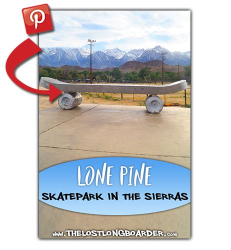 plan your visit to lone pine skatepark by saving to pinterest