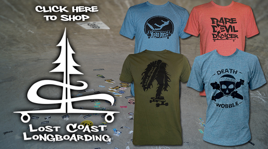pick up handcrafted longboard apparel at the lost coast longboarding shop
