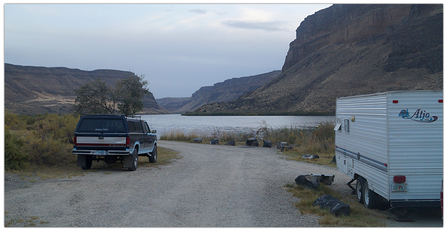 camping near boise at swan falls dam