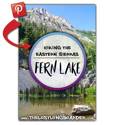 save this hiking to fern lake article to pinterest
