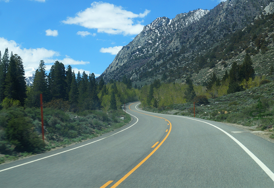 curvy mountain road