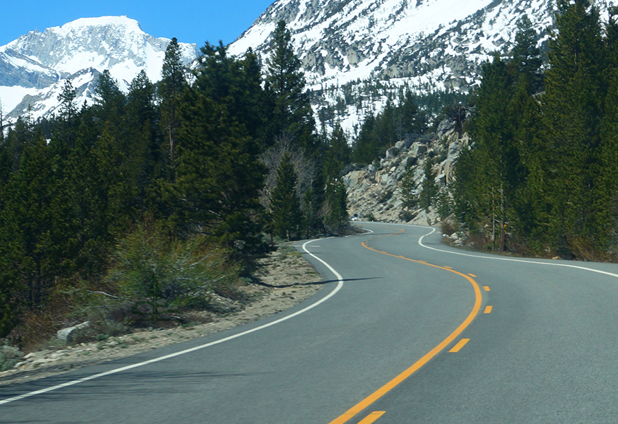 beautiful mountain road