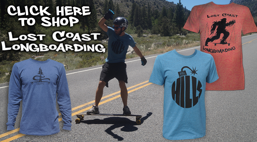 lost coast longboarding hand crafted longboards and t shirts