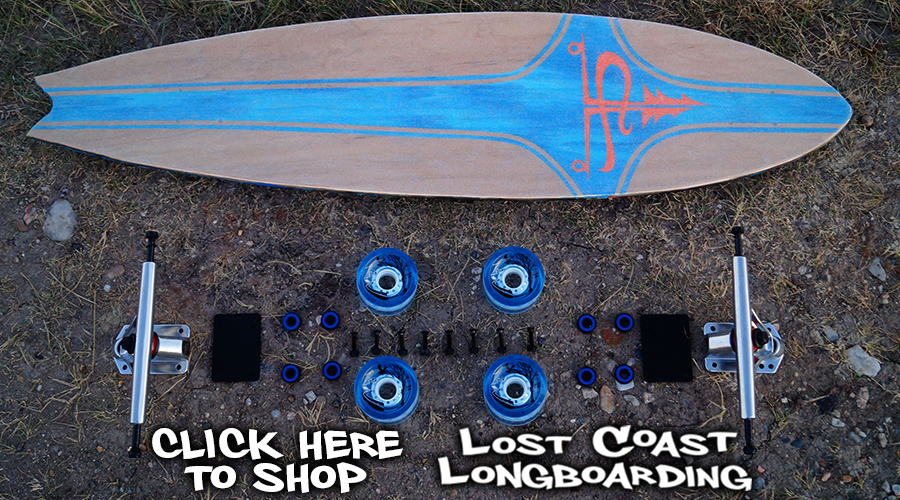 lost coast longboarding hand painted longboards