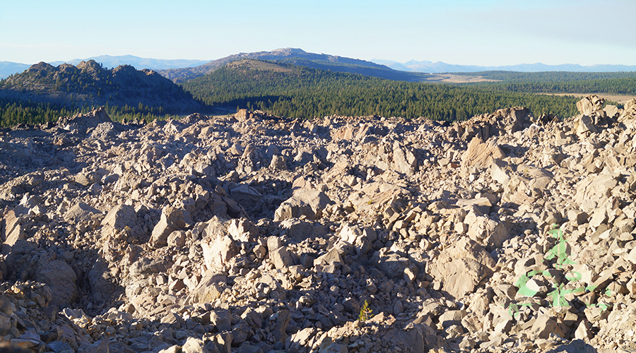 view from atop obisidian dome