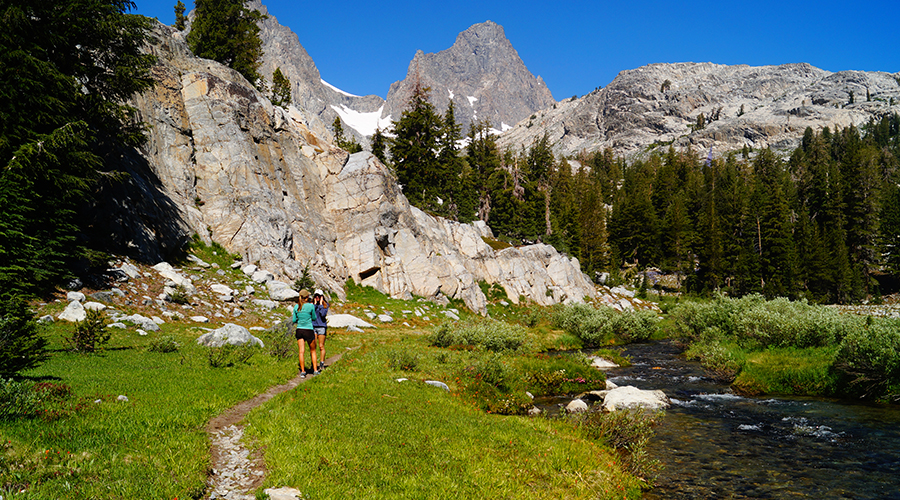 high elevation beauty on our trip backpacking to ediza lake